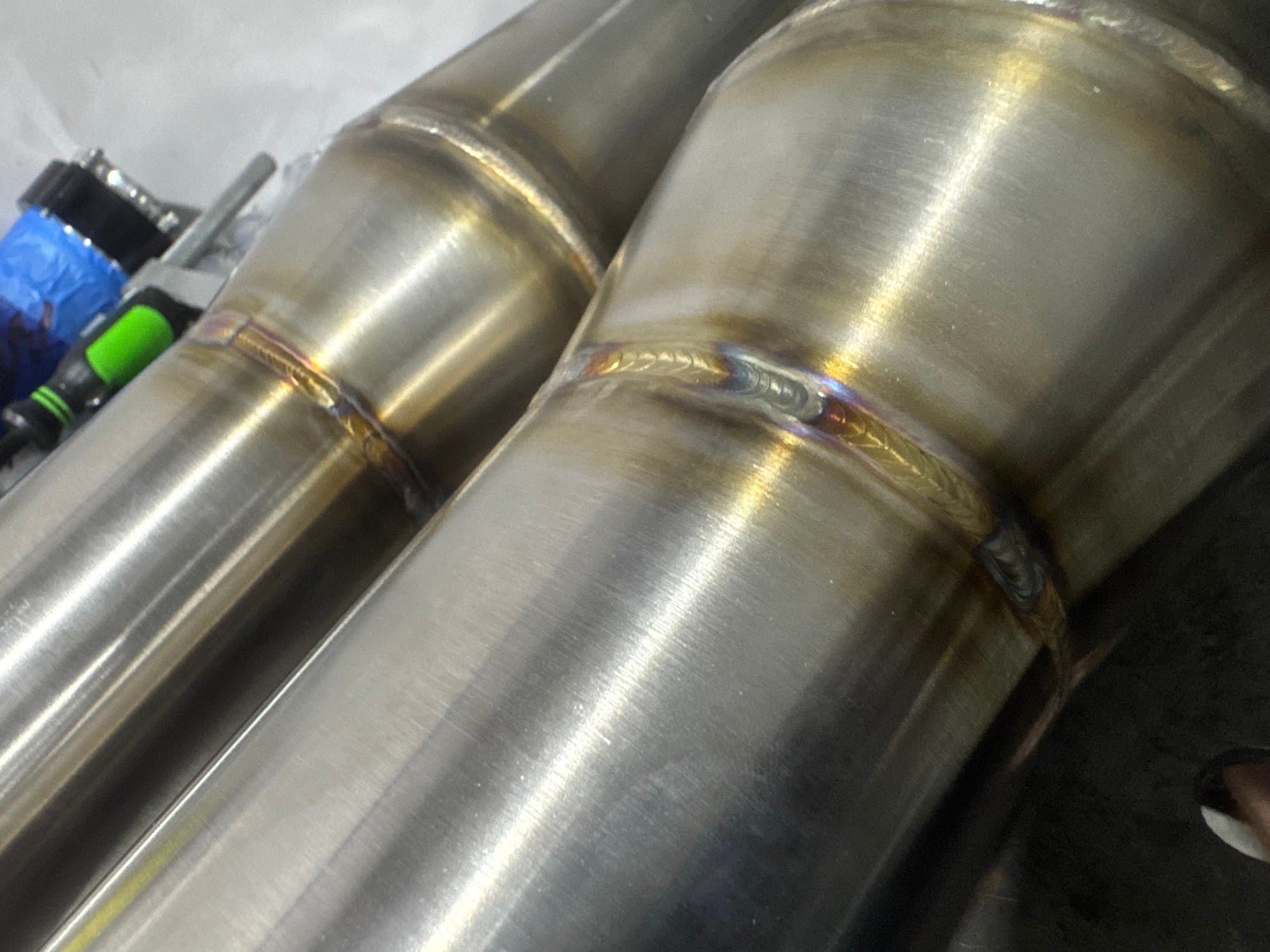 Custom Stainless Headers — detail 2