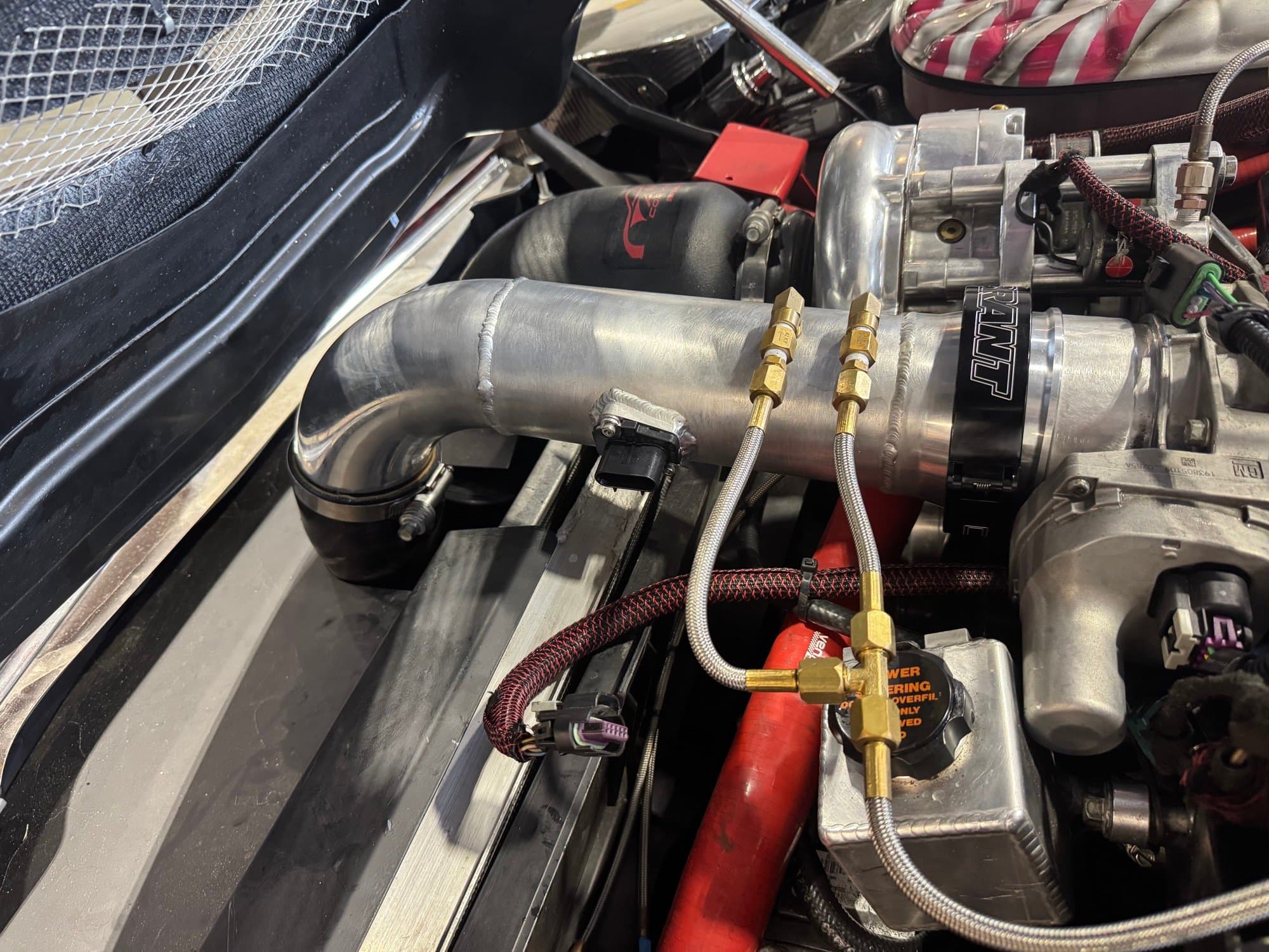 Supercharger & Custom Intake